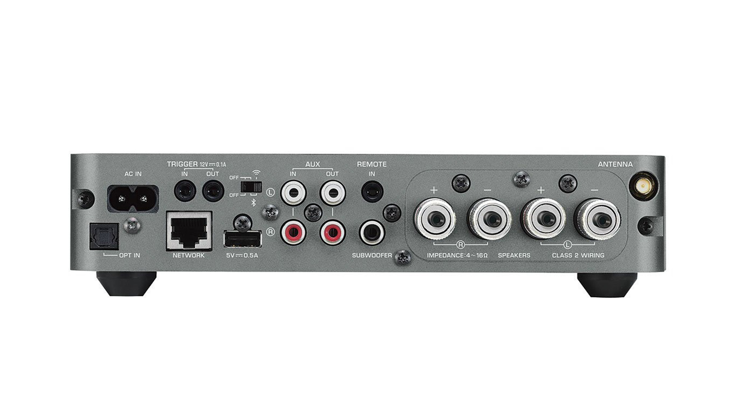 Amply Yamaha WXA50 mặt sau