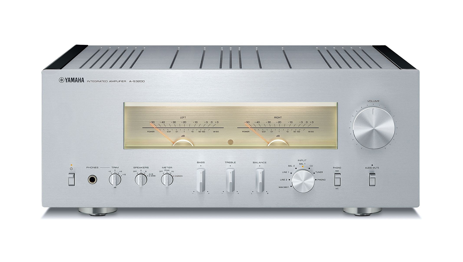Amply Yamaha A S3200 Silver mặt trước