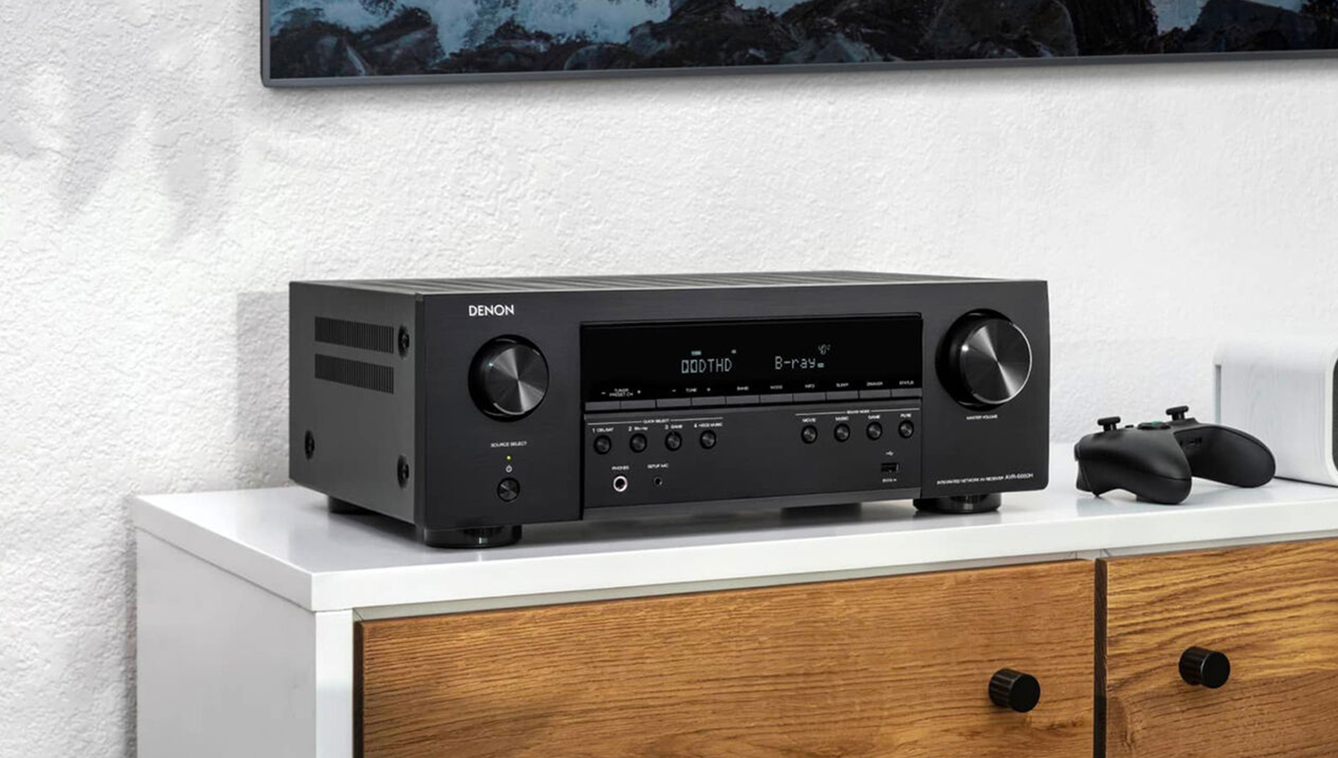 Amply Denon AVR-S660H thực tế