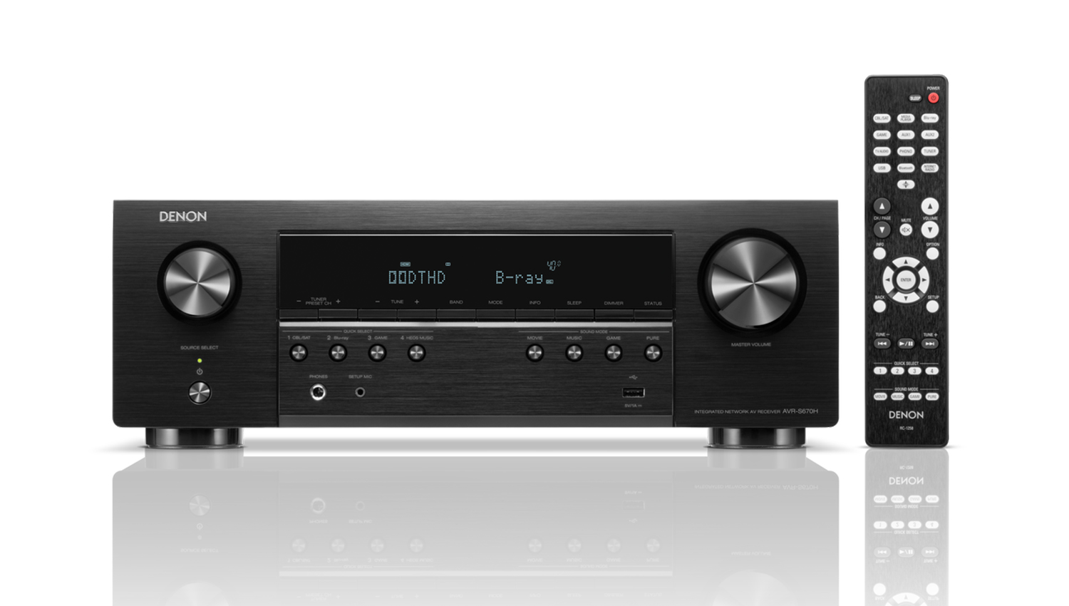 Amply Denon AVR-S670H