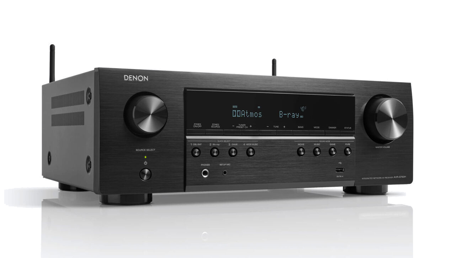 mặt trước Amply Denon AVR-S760H