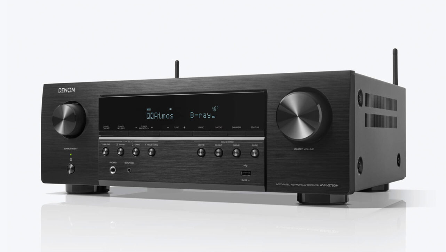 mặt trước Amply xem phim Denon AVR-S760H