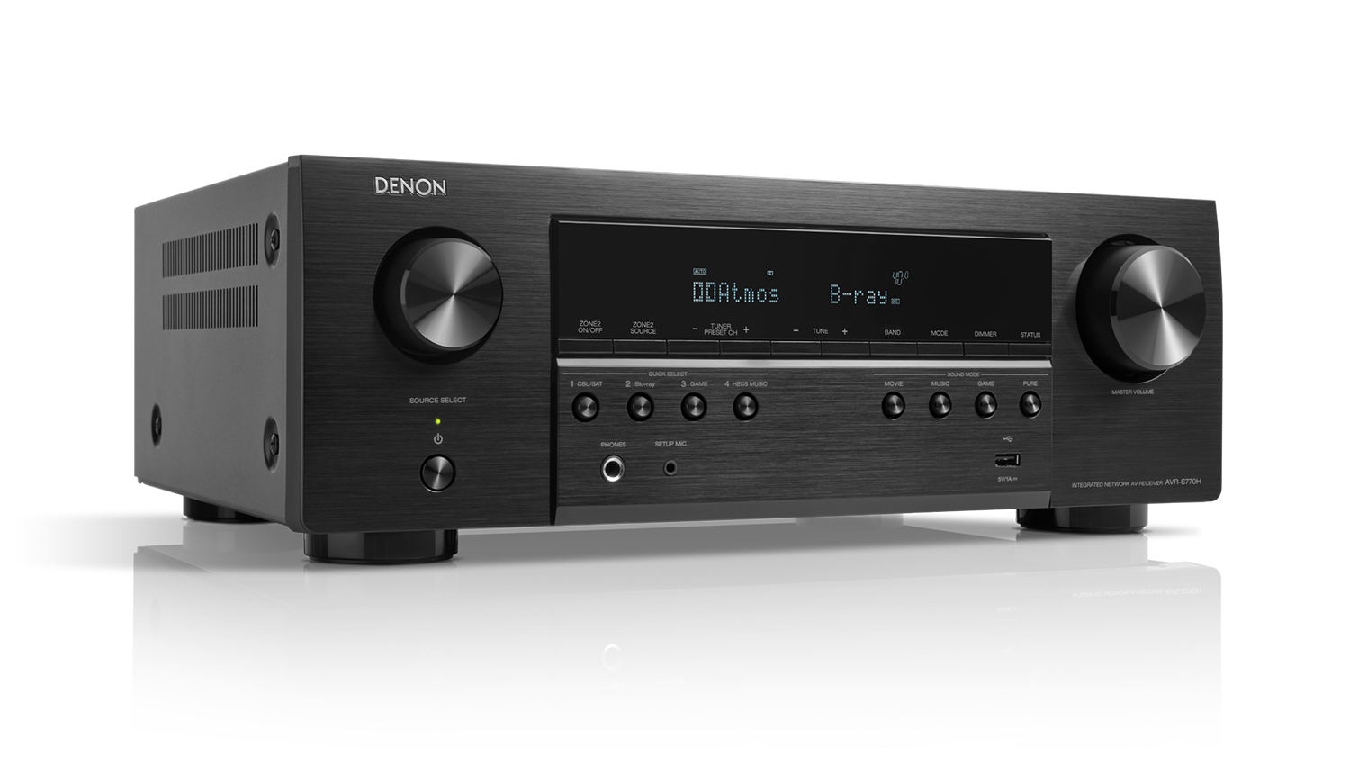 mặt trước Amply Denon AVR-S770H