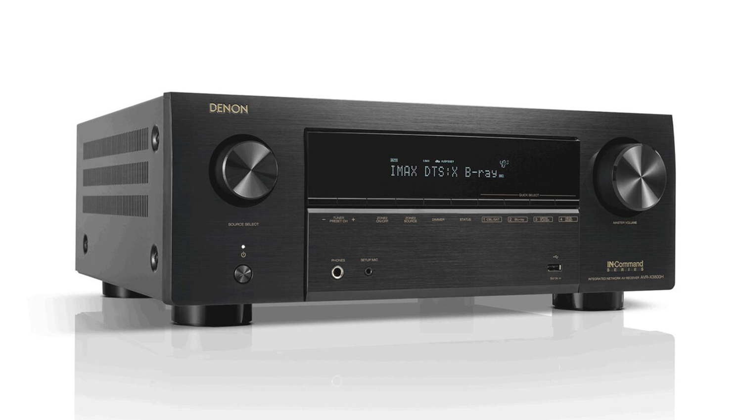 Amply Denon AVR-X3800H mặt trước