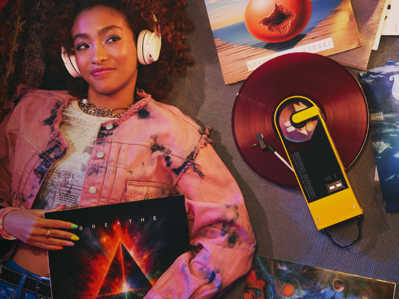 Audio-Technica Sound Burger - Portable Bluetooth Turntable TATSB727