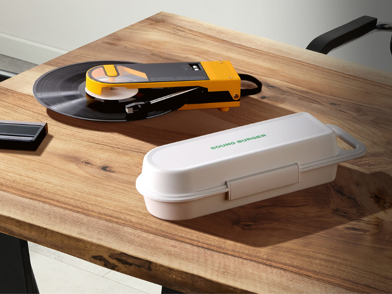 Audio-Technica Sound Burger - Portable Bluetooth Turntable TATSB727