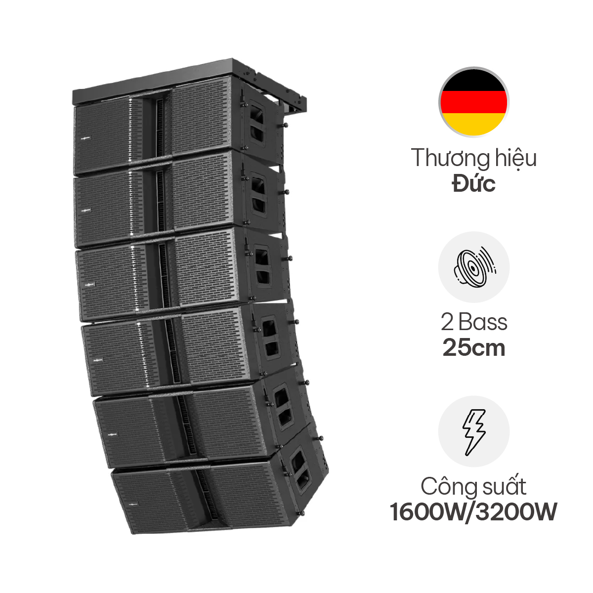 Loa Line Array Audiocenter Astra 210A