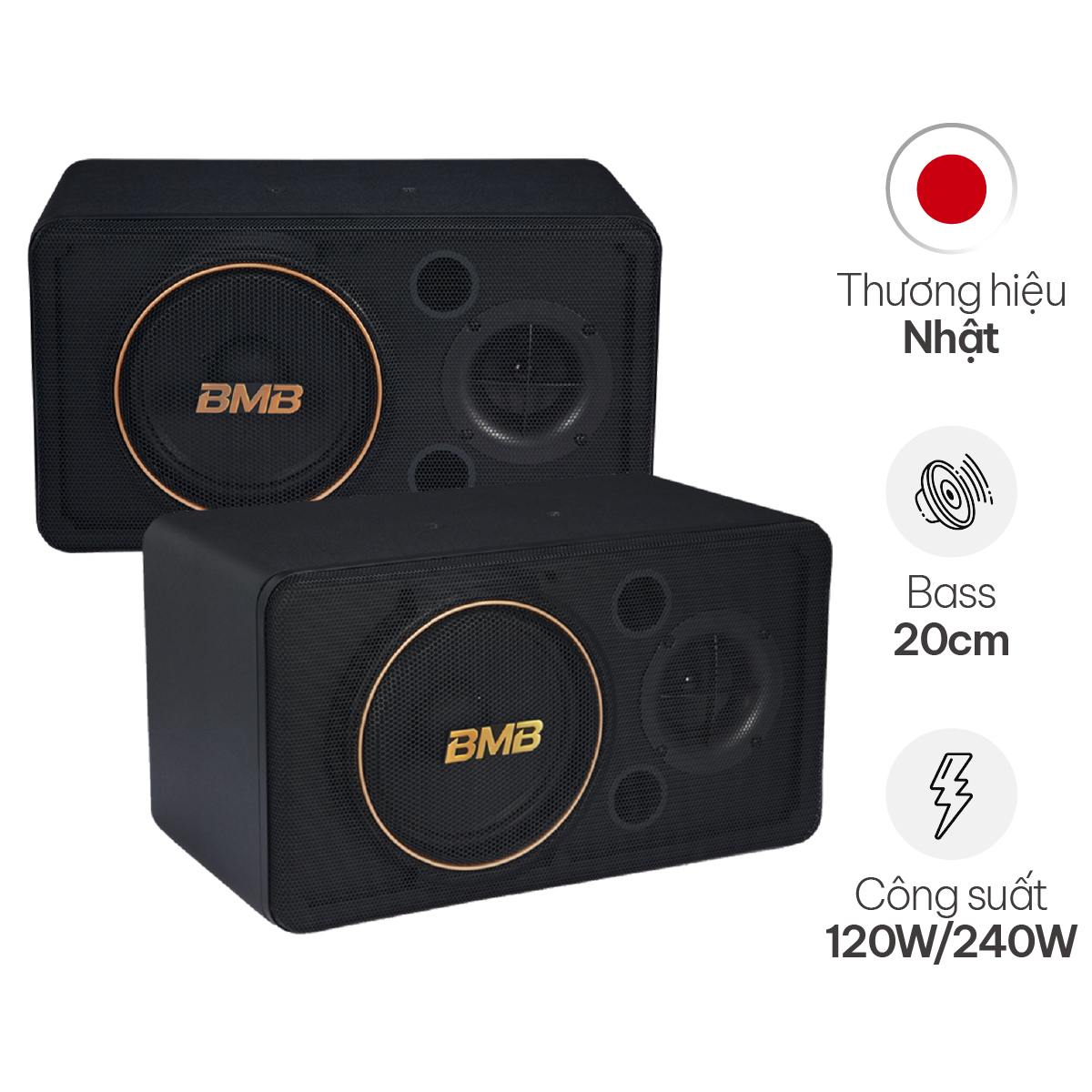 Loa BMB CSJ-08 SE (Bass 20cm)