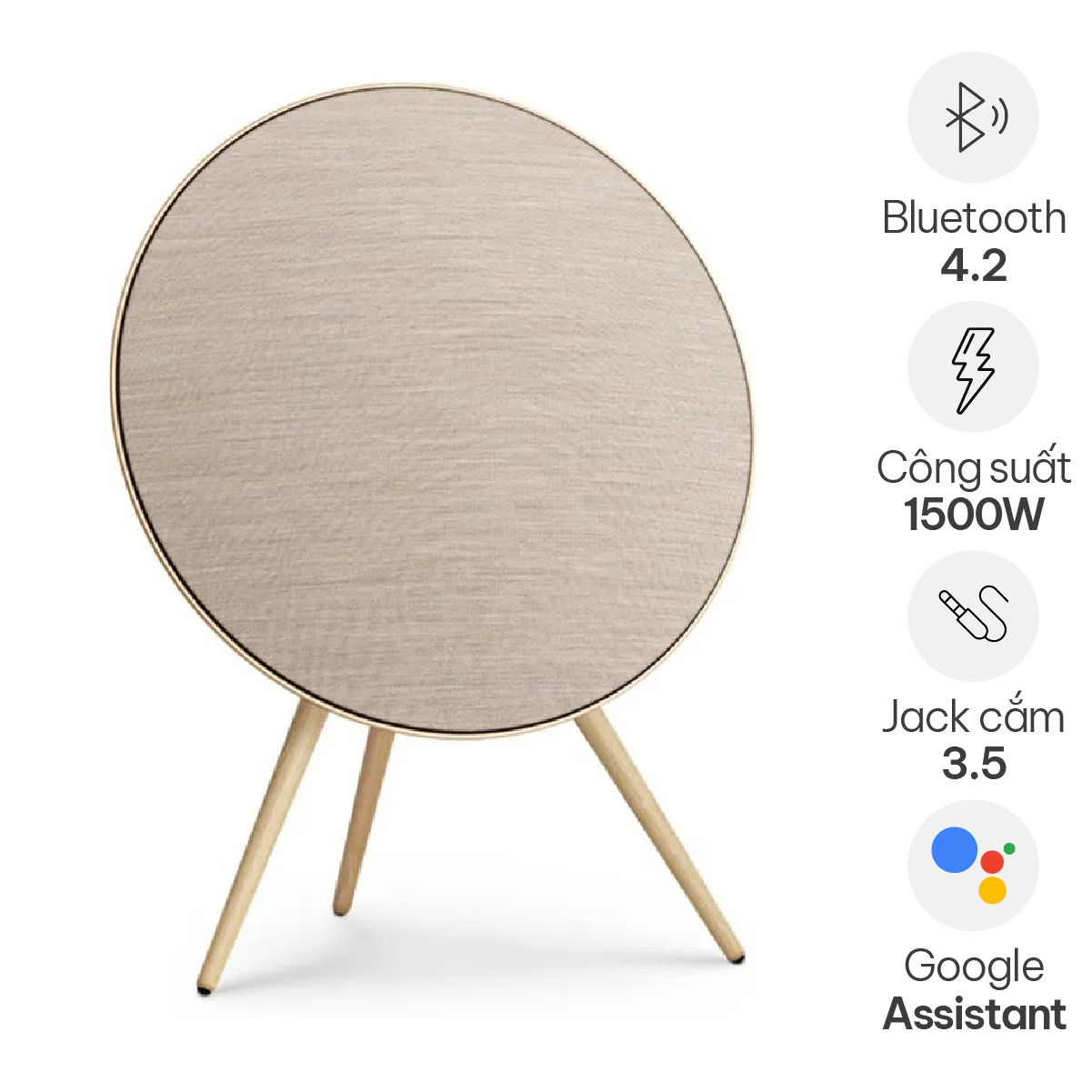 Loa B&O Beoplay A9 MK4 (1500W, Bluetooth, Wifi, Aux, Optical, Bảo hành 2 năm)