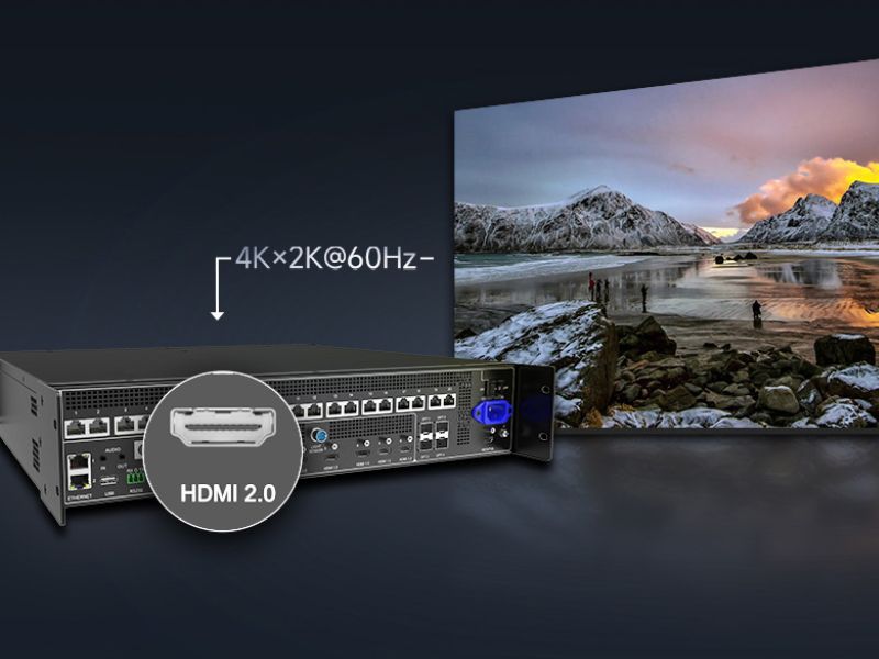 Bộ xử l&yacute; h&igrave;nh ảnh Novastar VX400 Pro
