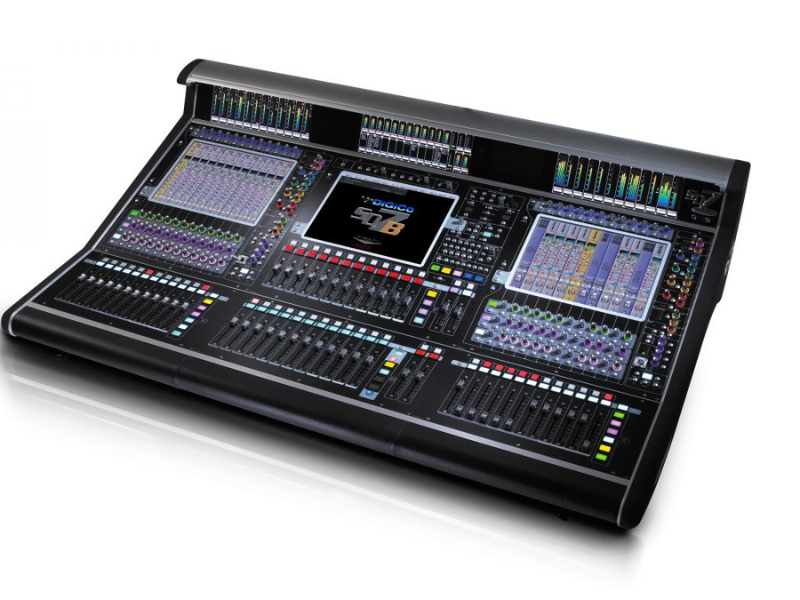 B&agrave;n mixer DiGiCo SD7B