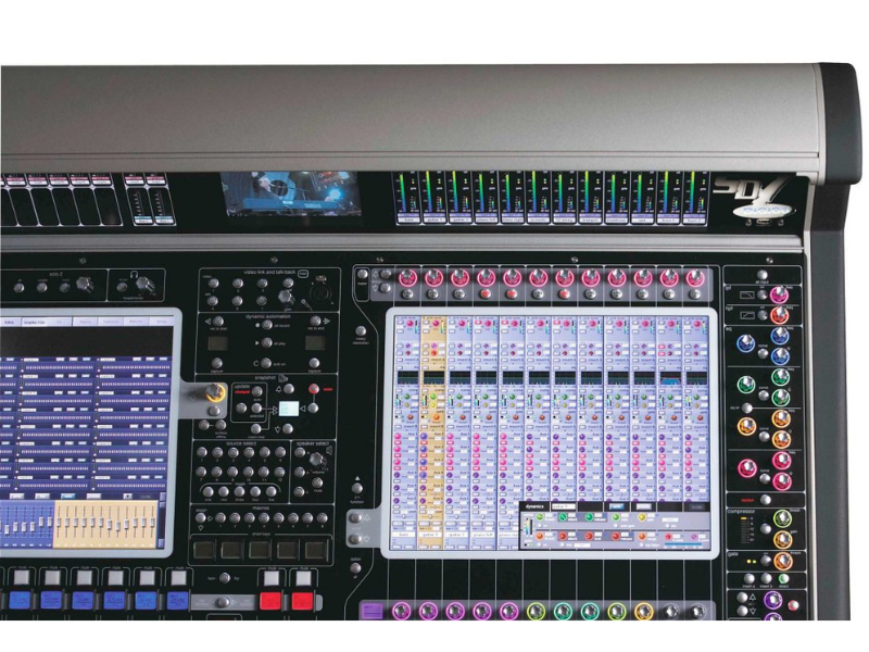 B&agrave;n mixer DiGiCo SD7B