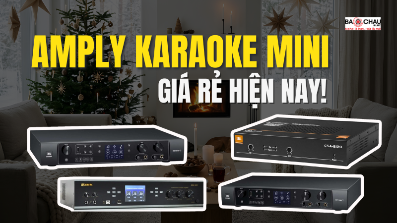 Bật mí những mẫu amply karaoke mini giá rẻ hiện nay!