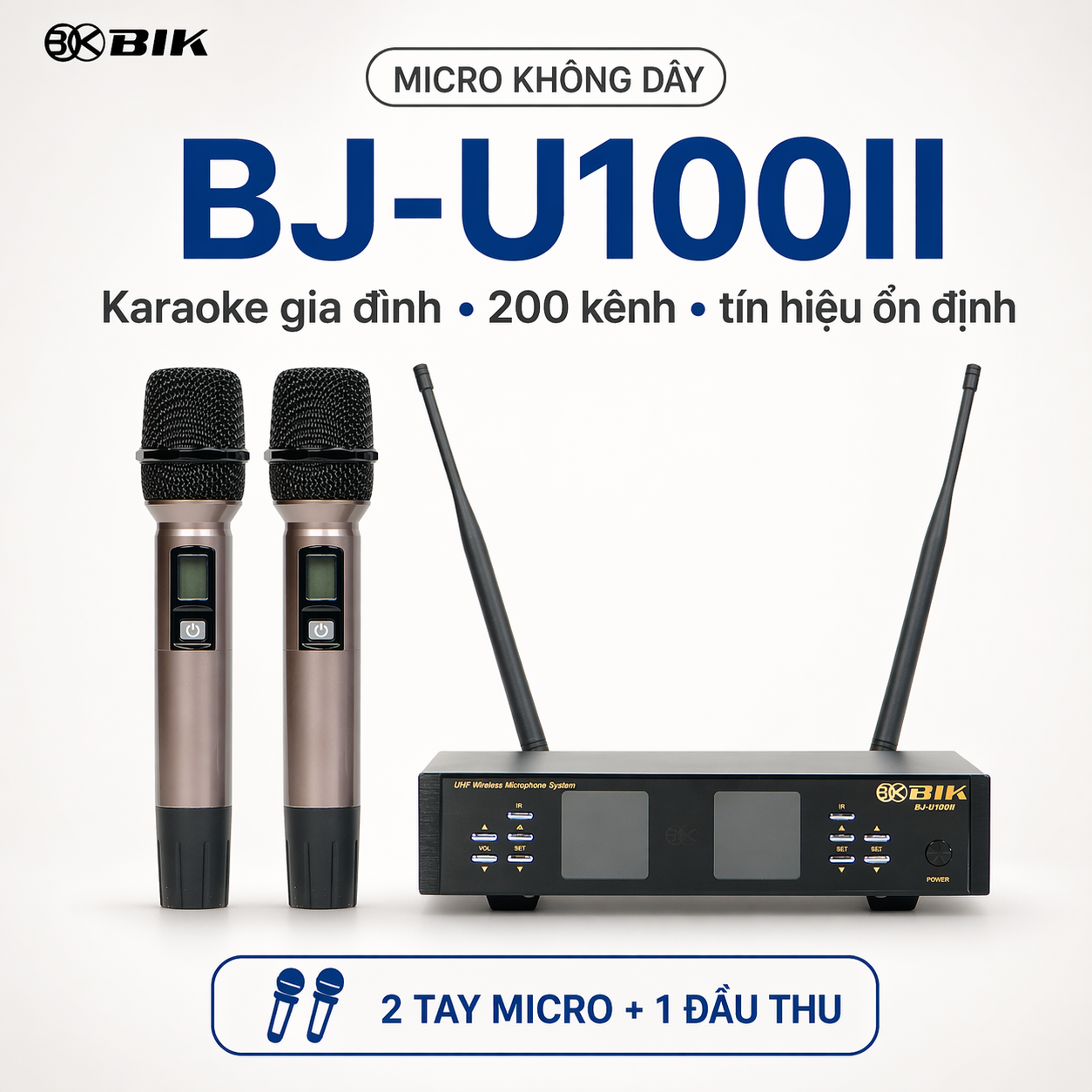  Micro không dây BIK BJ-U100II