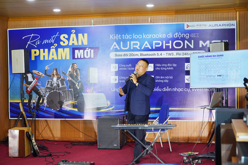 Sự kiện ra mắt siêu phẩm loa di động AURAPHON MS7 chính thức diễn ra thành công - Bùng nổ âm thanh!