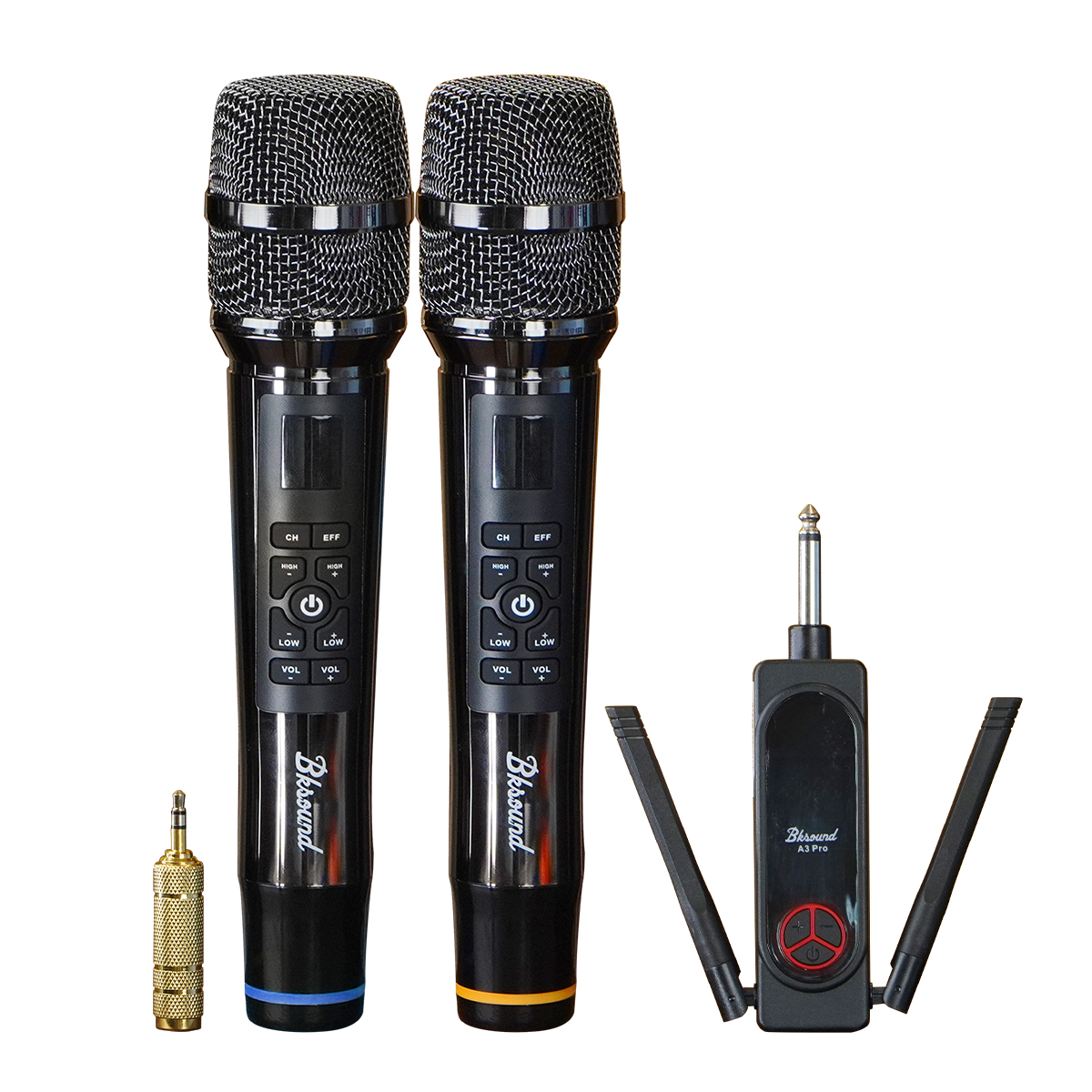 Micro không dây Bksound A3 Pro 2025 (Kèm Echo, Tăng giảm âm lượng mic) - Hình 6