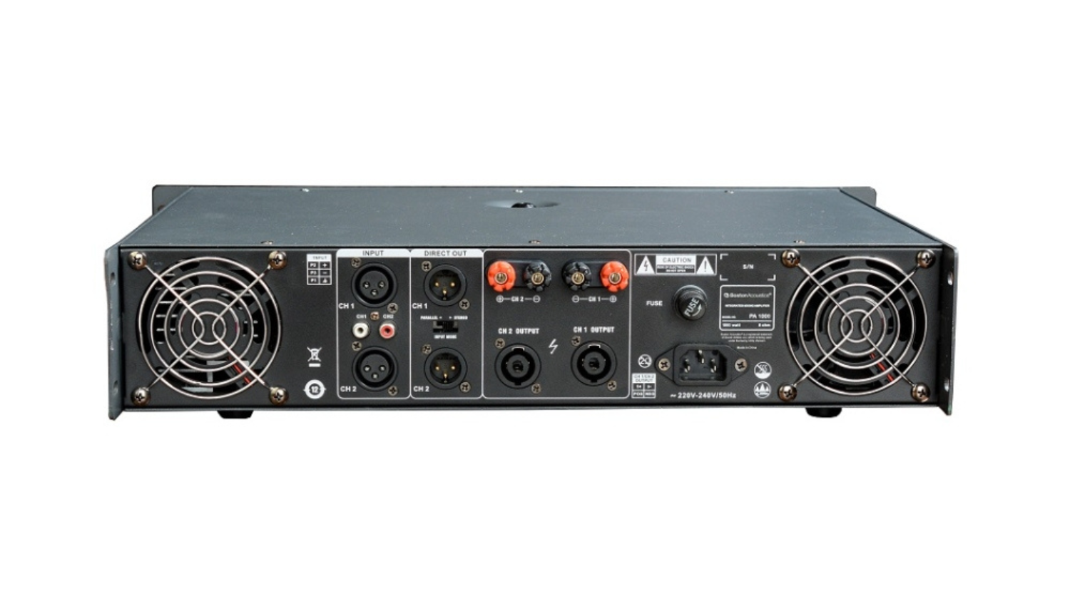 Cục đẩy công suất 2 kênh Boston Acoustics PA1000 - Hình 4