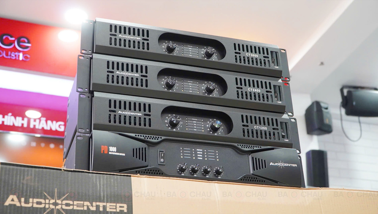 Cục đẩy c&ocirc;ng suất Audiocenter PD1000