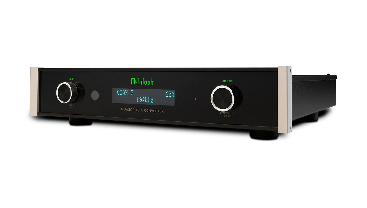 DAC McIntosh MDA200 mặt nghiêng trái