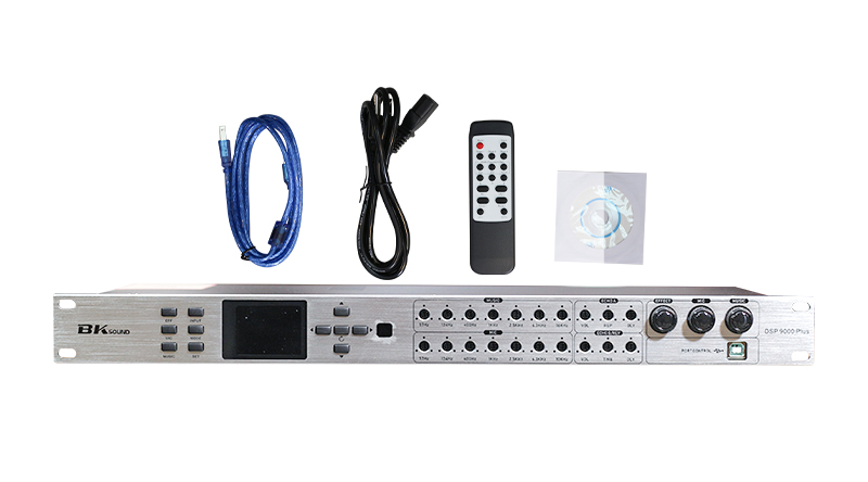 Vang số chỉnh cơ BKSound DSP 9000 Plus bạc