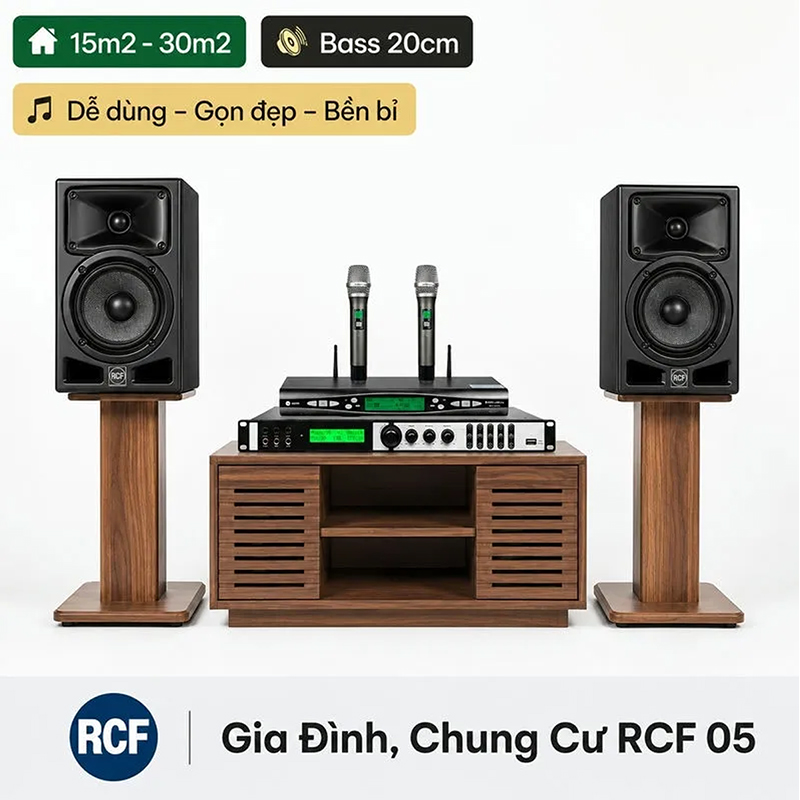 Dàn Karaoke Gia Đình, Chung Cư RCF 05