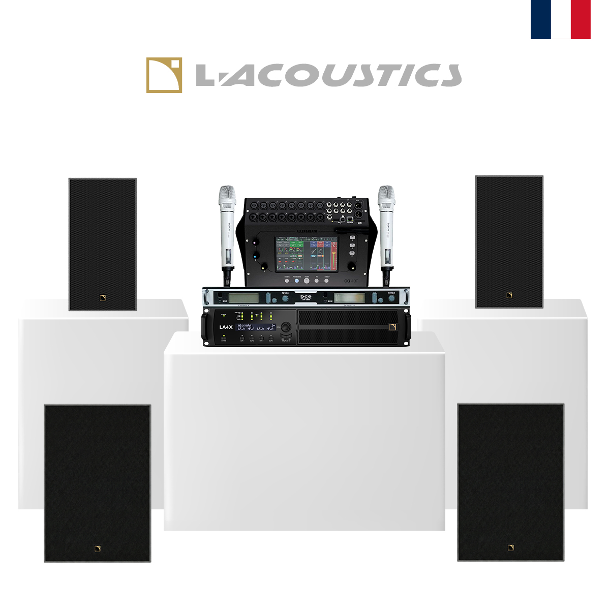 Dàn Karaoke L-Acoustics siêu VIP 03 (L-Acoustics X6i, LA4X, Allen & Heath CQ-18T, Sb6i, BCE VIP6000)