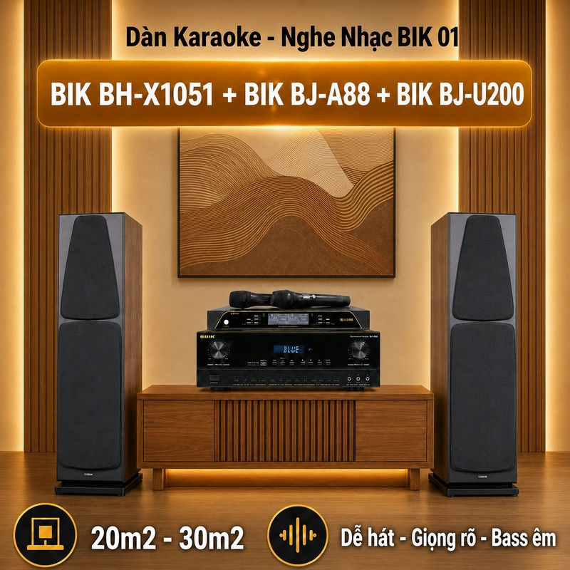 Dàn Karaoke - Nghe Nhạc BIK 01