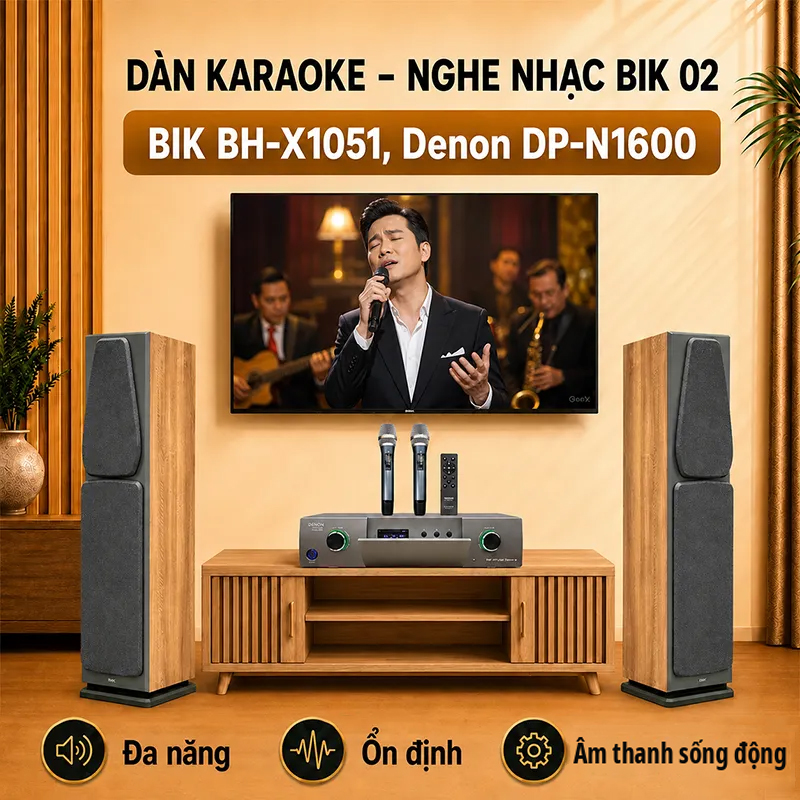Dàn Karaoke - Nghe Nhạc BIK 02