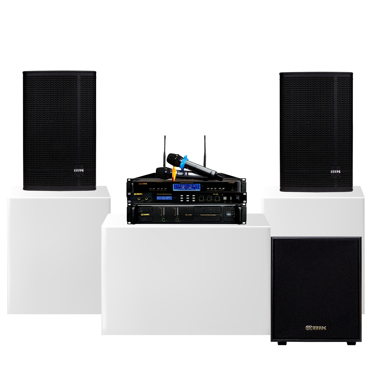 Dàn karaoke BIK DA06 (BIK KSP 5010, BIK CA-J402, BIK BJ-W25AV II,…) - Hình 2