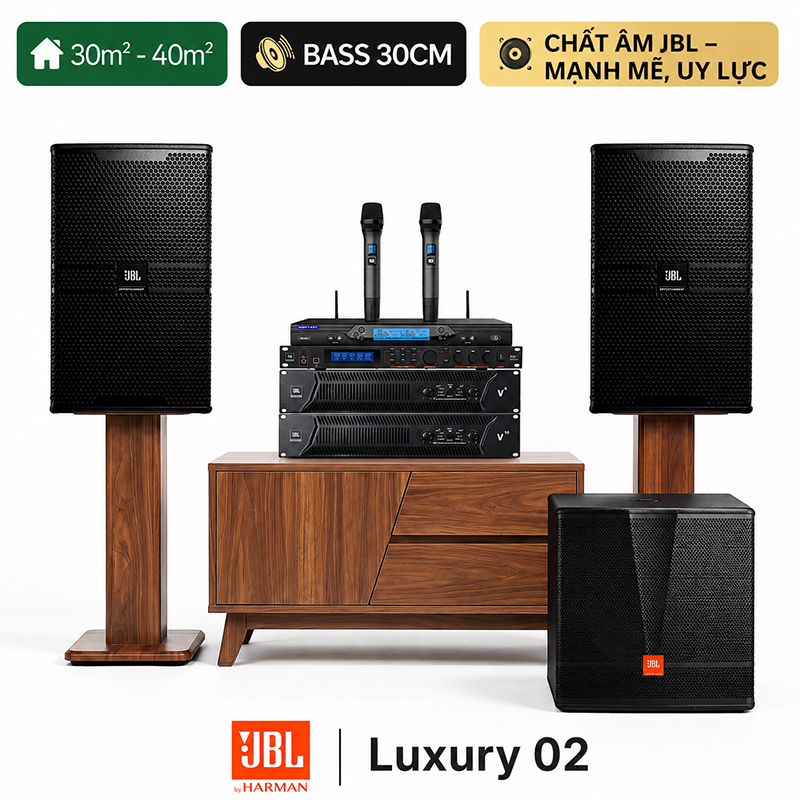 Dàn karaoke JBL Luxury 02