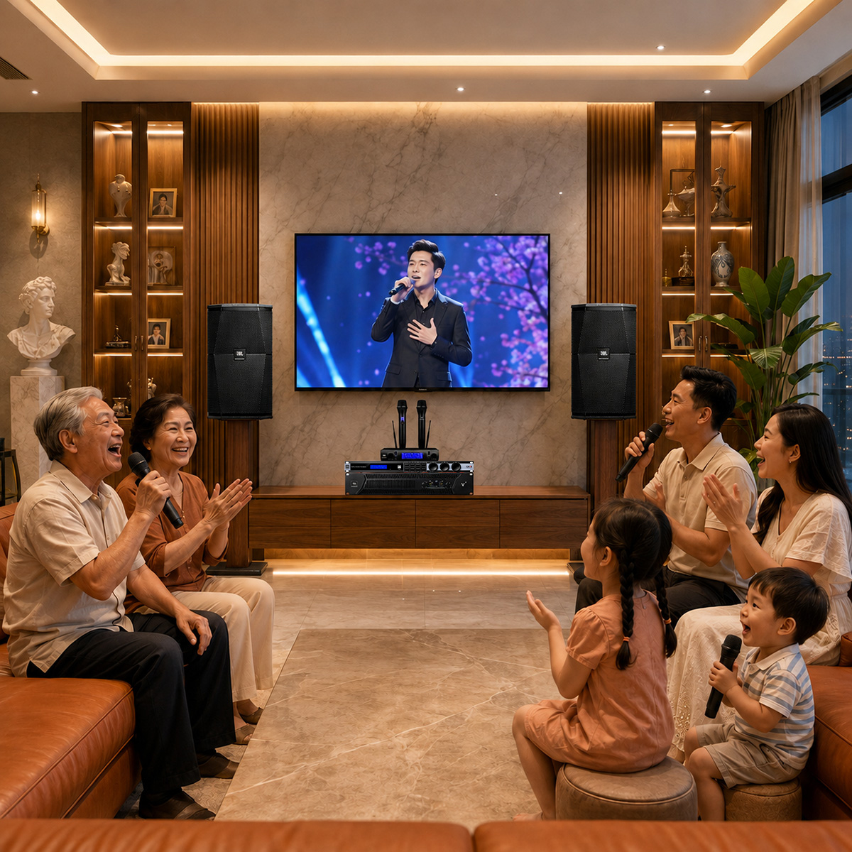 Dàn karaoke cao cấp JBL 42