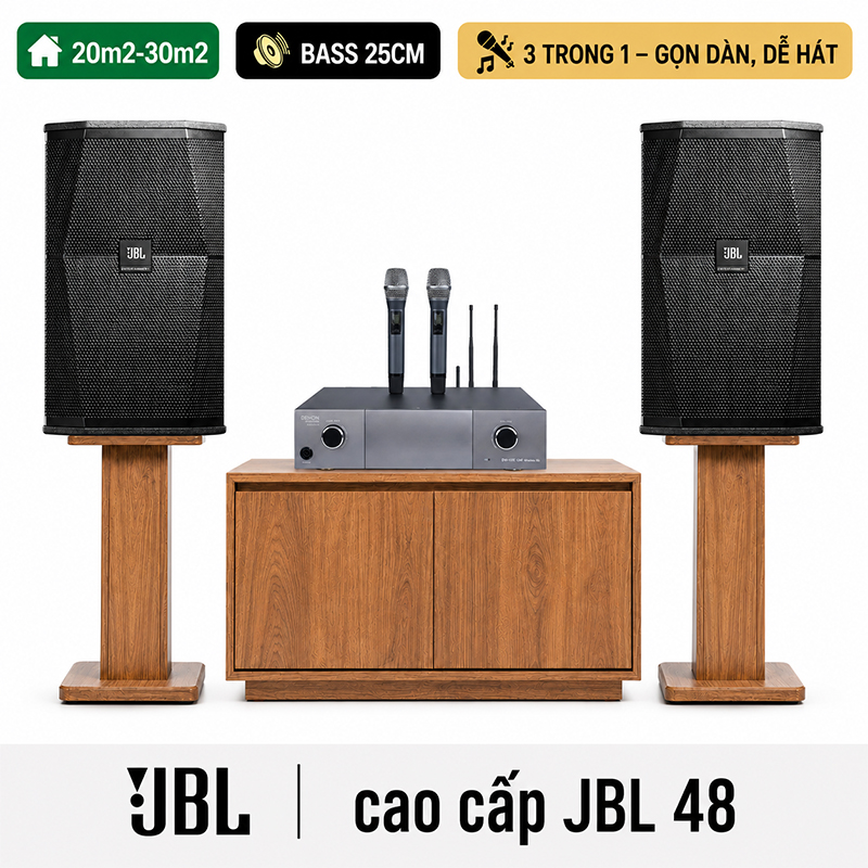 Dàn karaoke cao cấp JBL 48