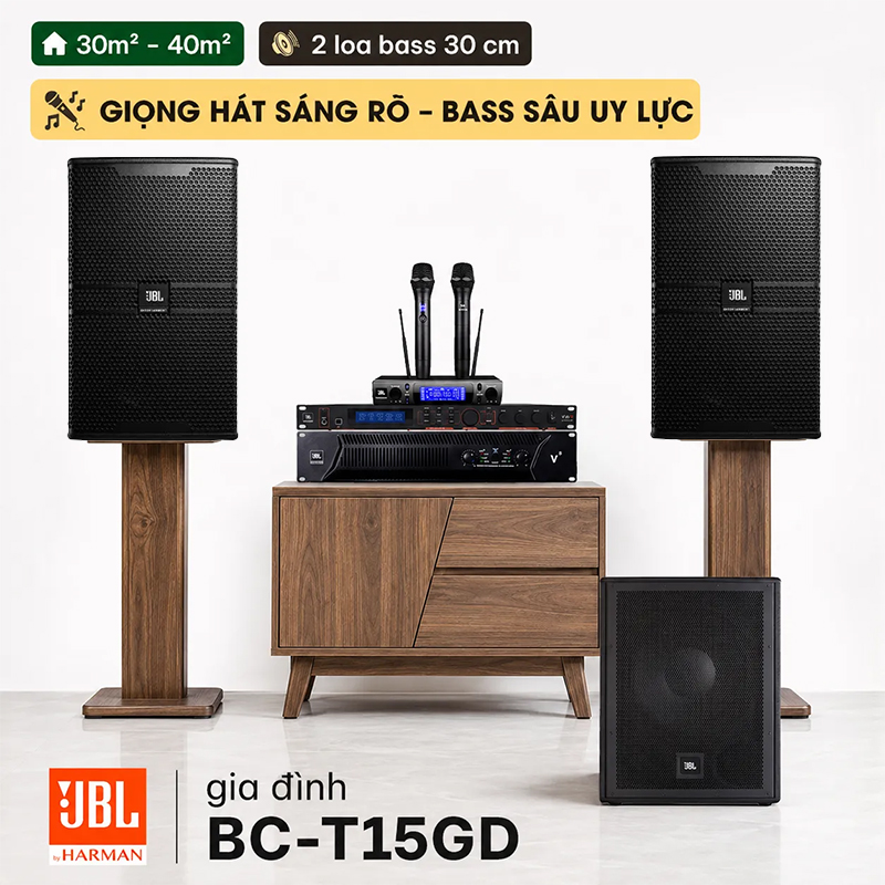 dàn karaoke gia đình cao cấp BC-T51GD