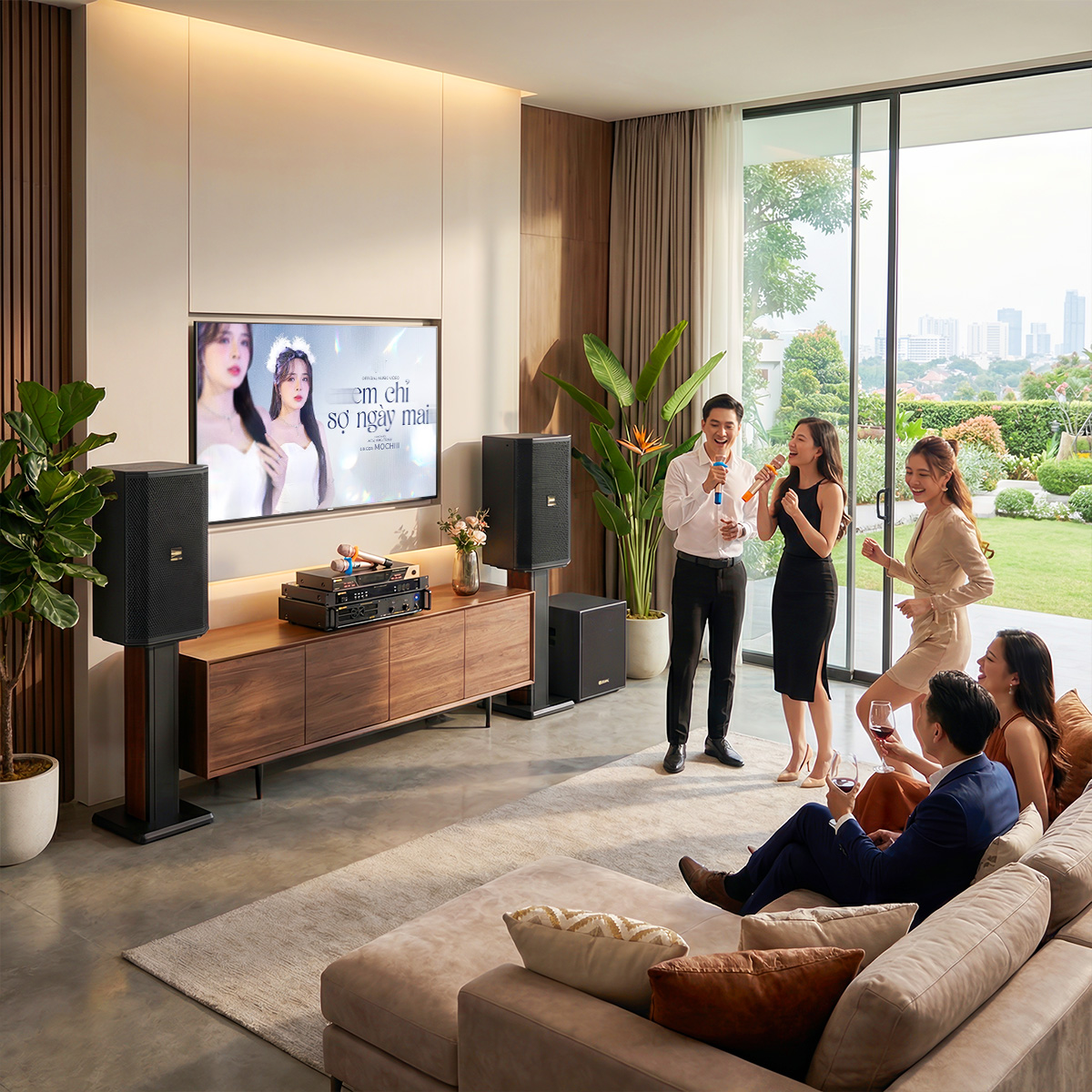 Dàn karaoke gia đình BIK 29 (BIK BSP 412II, BIK VM620A, BIK BPR-5800, BIK BJ W25AV II, BIK BJ-U600) - Hình 4