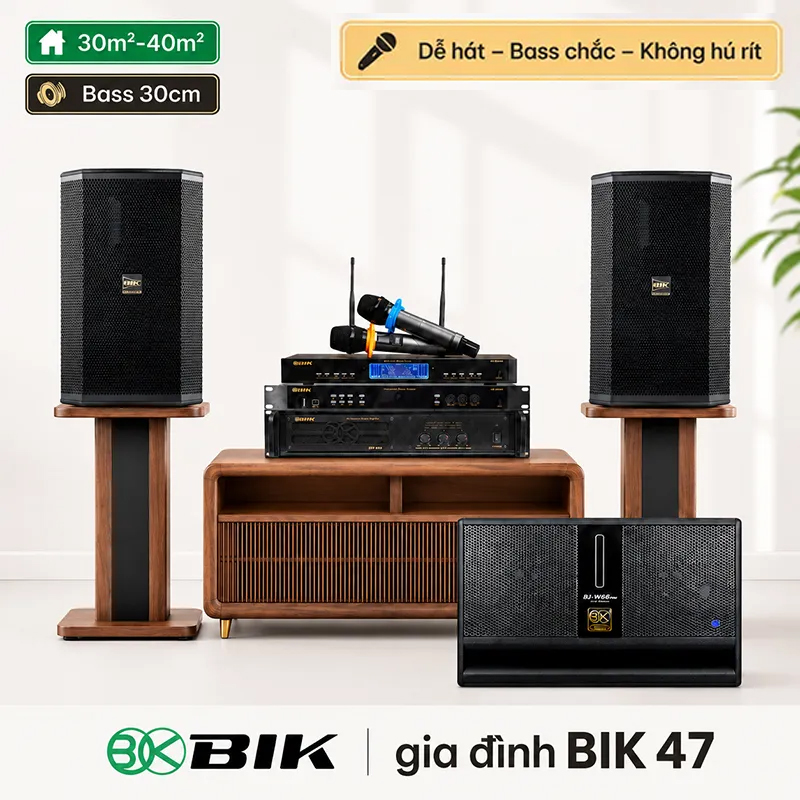 Dàn karaoke gia đình BIK 47