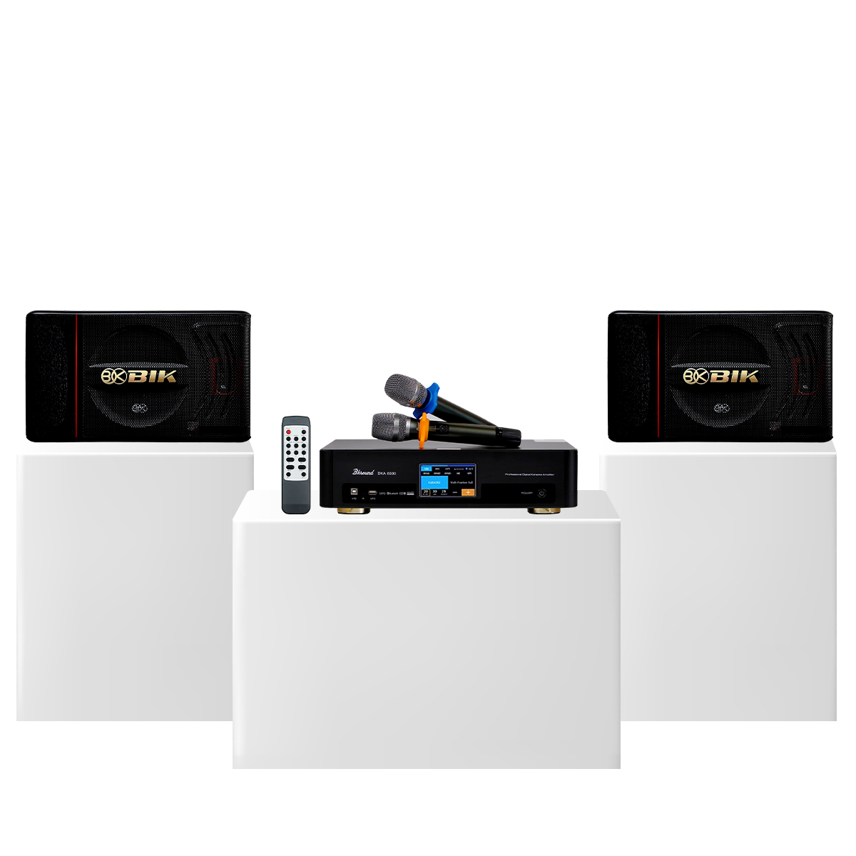 Dàn karaoke gia đình, Chung Cư Giá Rẻ, Karaoke Box 03 (BIK BJ-S886II, Bksound DKA 6500) - Hình 2