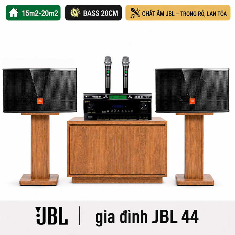 Dàn karaoke gia đình JBL 44