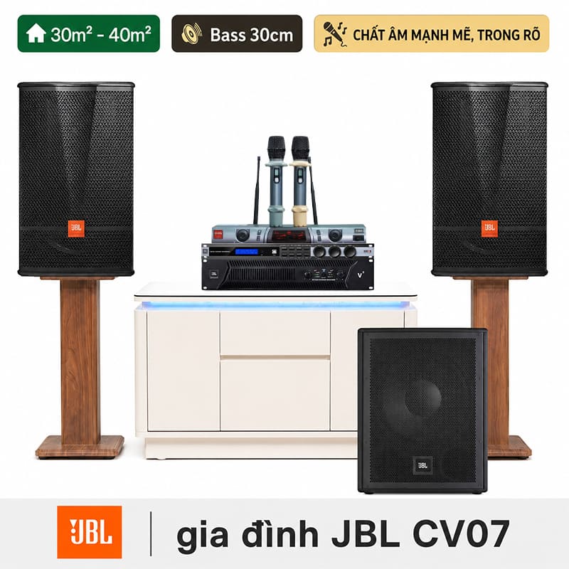 Dàn karaoke gia đình JBL CV07