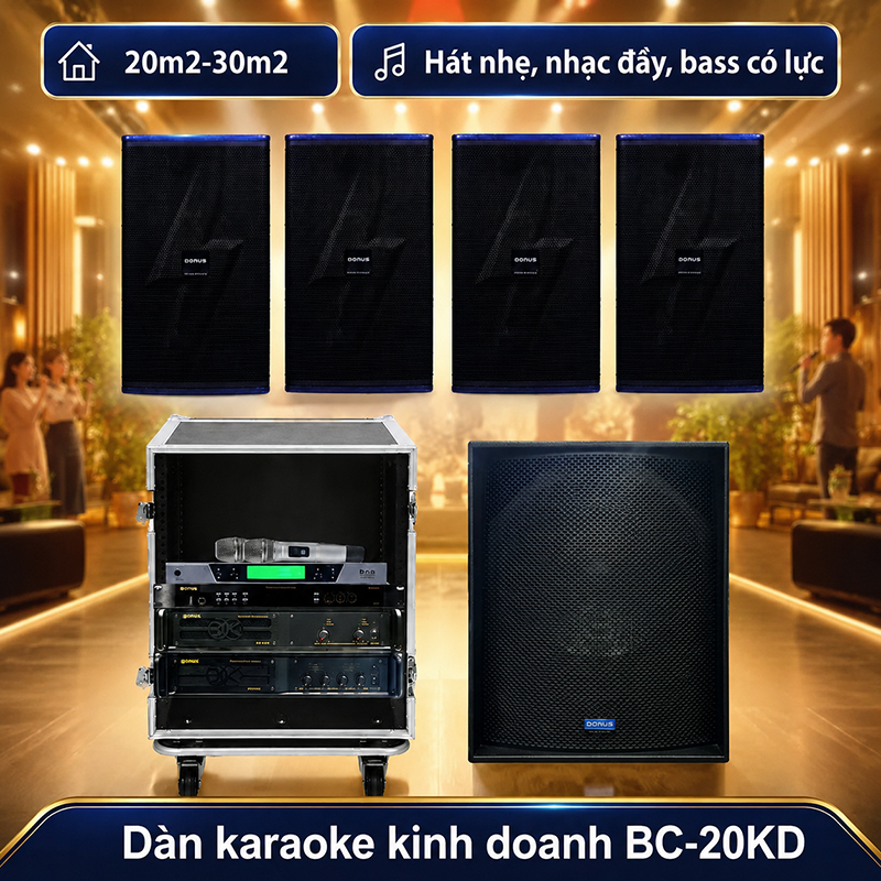 Dàn karaoke kinh doanh BC-20KD