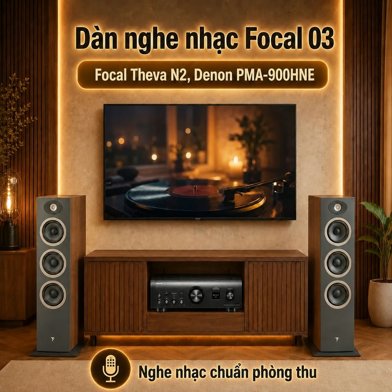 Dàn nghe nhạc Focal 03