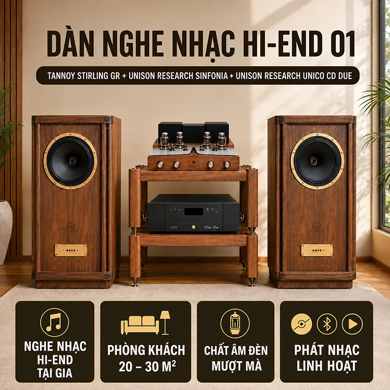 Dàn nghe nhạc Hi-end 01