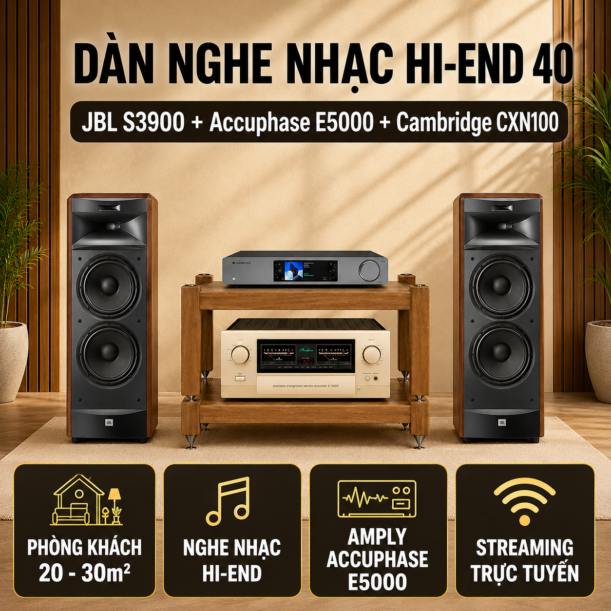 Dàn nghe nhạc Hi-end 40