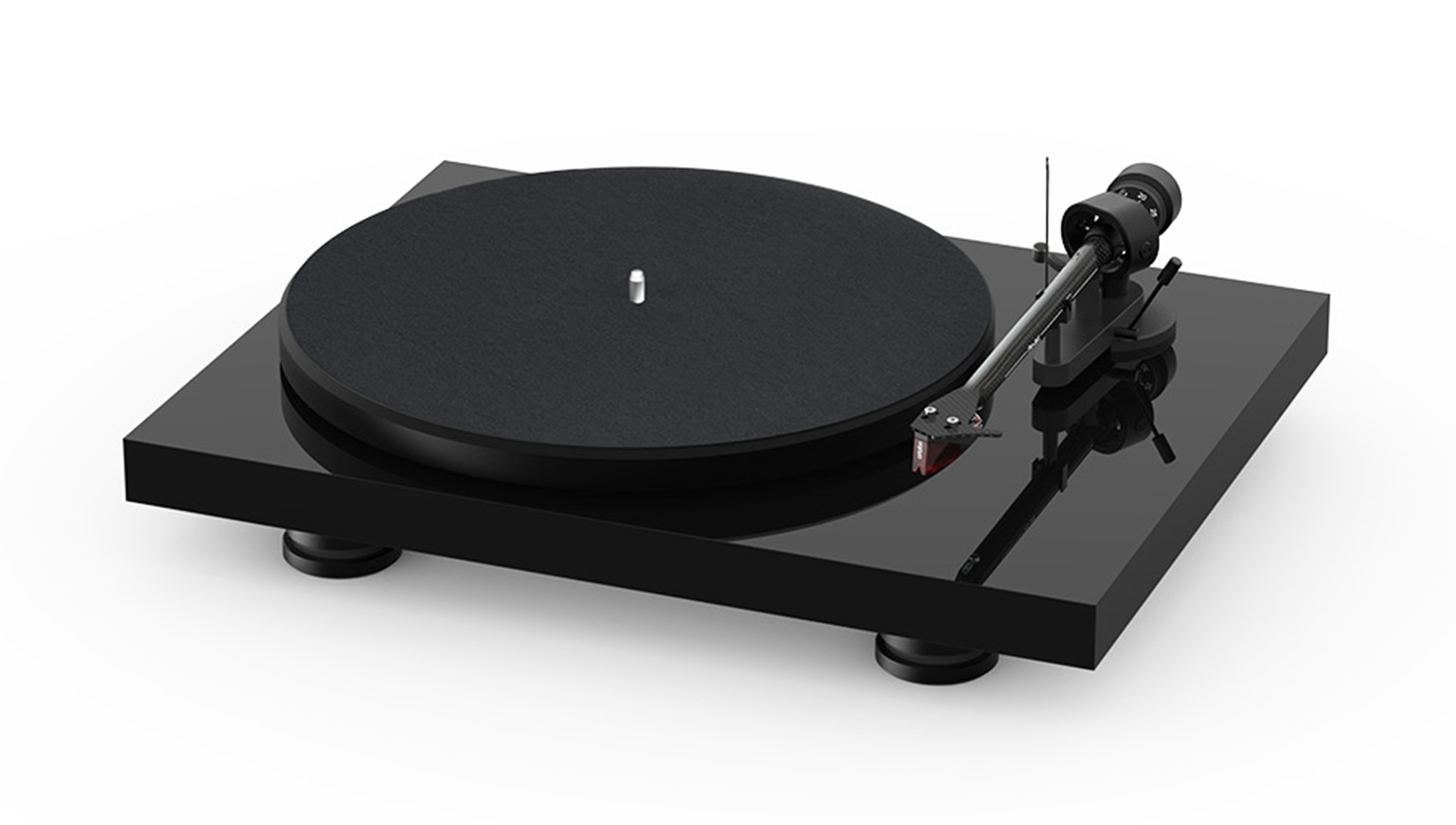 Mâm đĩa than Pro-Ject Debut Carbon Evo màu đen bóng