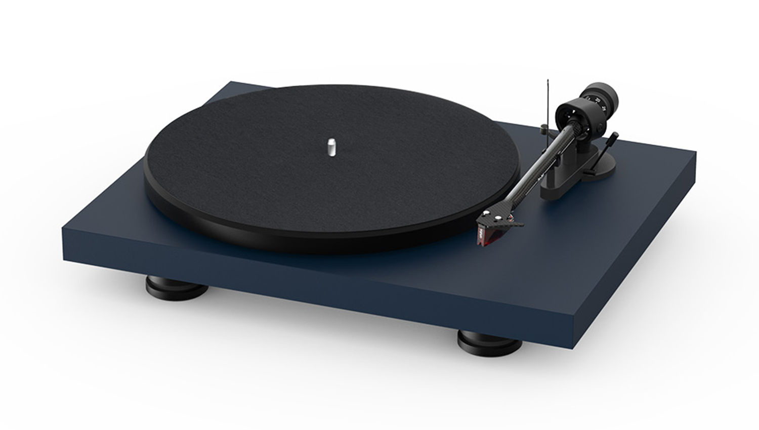 Mâm đĩa than Pro-Ject Debut Carbon Evo màu xanh da trời bóng