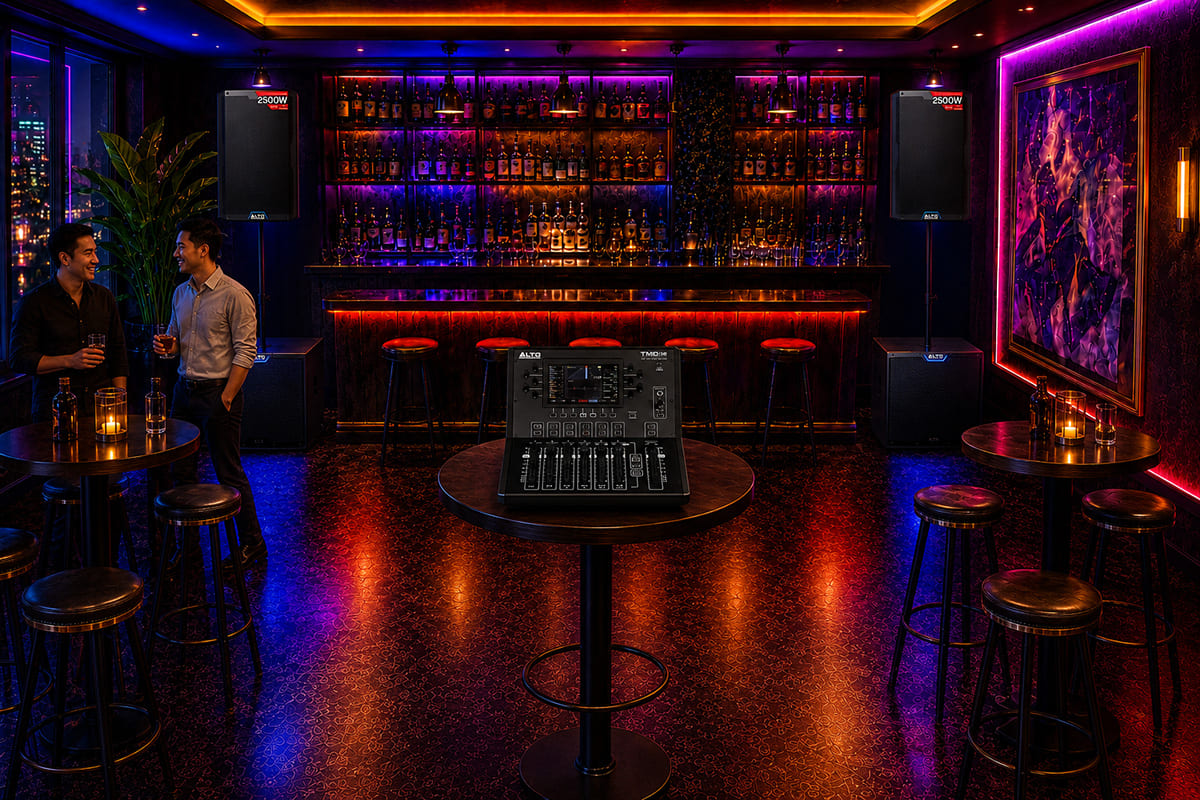 Hệ thống âm thanh quán PUB & Lounge cao cấp 02