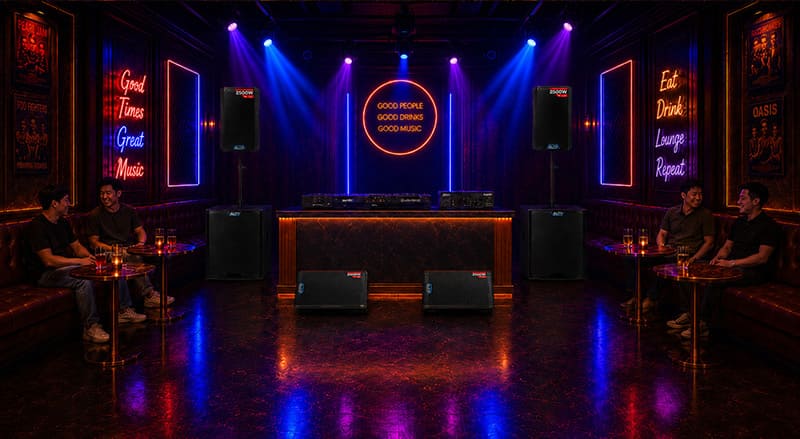 Hệ thống &acirc;m thanh qu&aacute;n PUB & Lounge cao cấp 03
