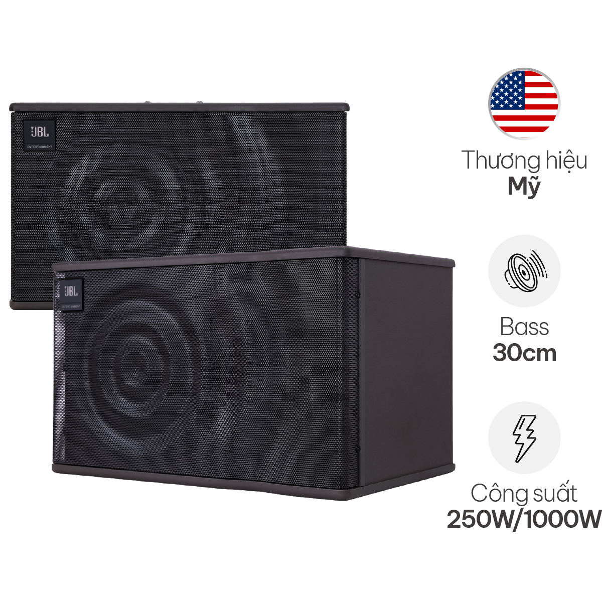 Loa Karaoke JBL MK12 Ba Sao (Bass 30cm)