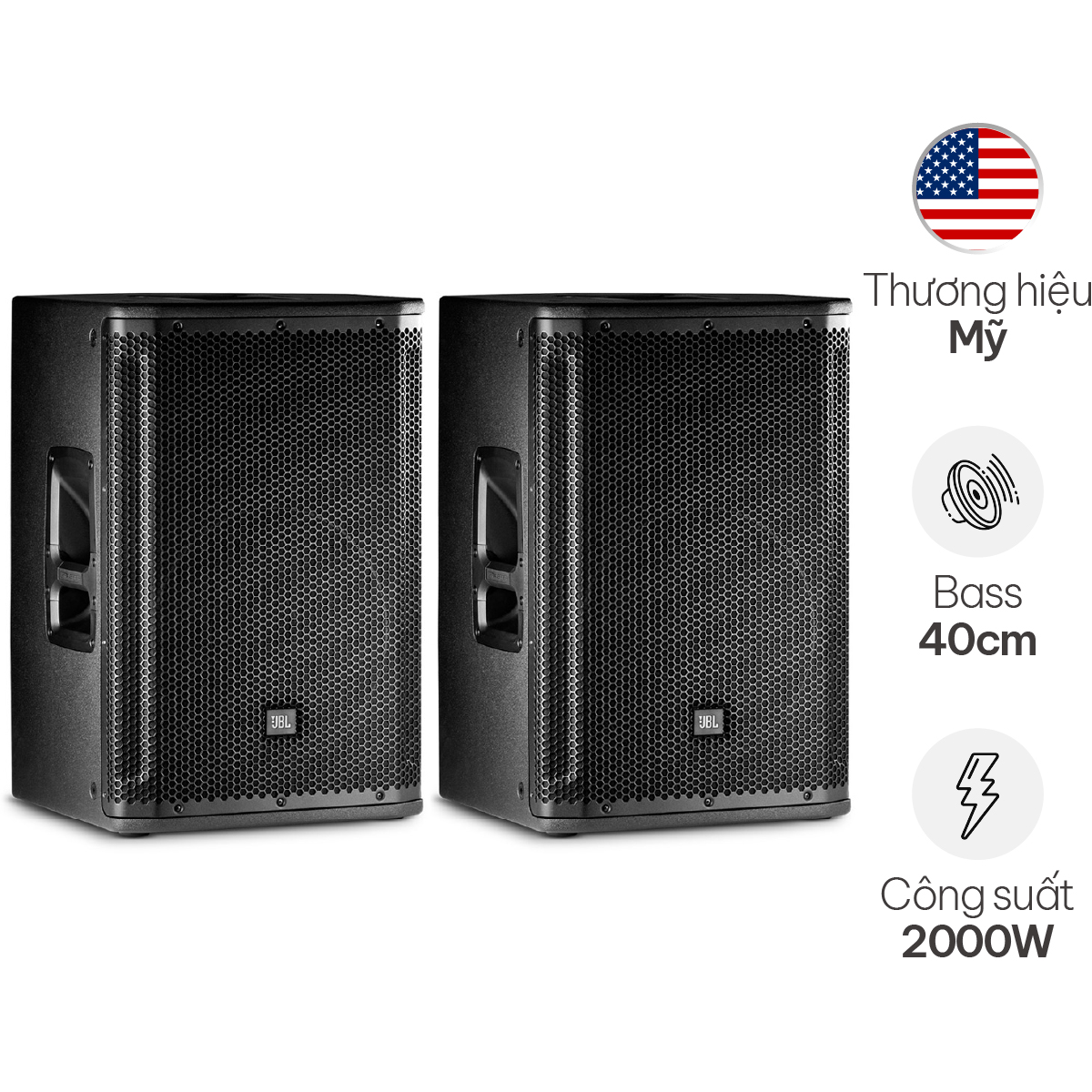 Loa JBL SRX 812P (Loa Active, SX: Mexico)