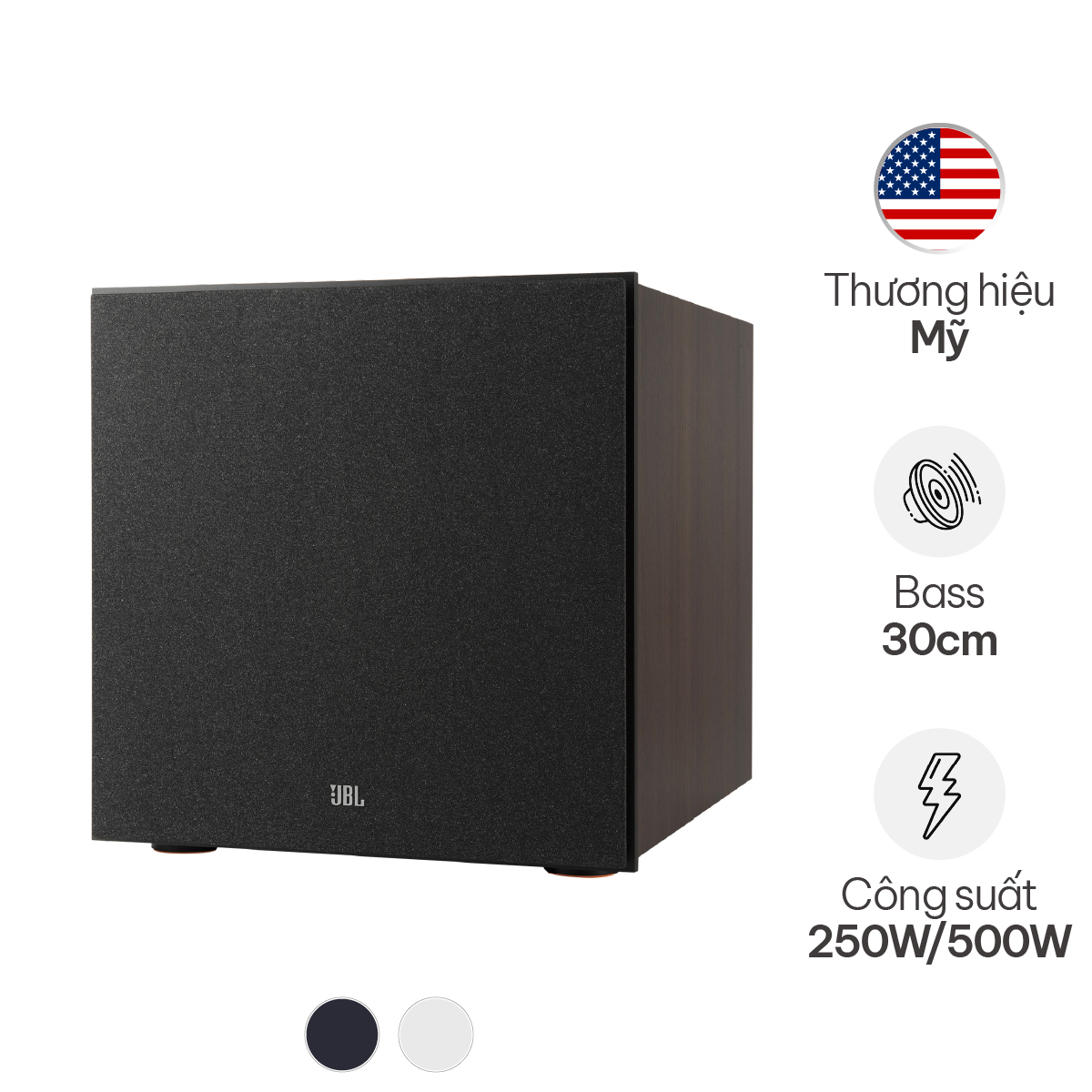 Loa sub điện JBL Stage 220P (Bass 30cm, 250W)