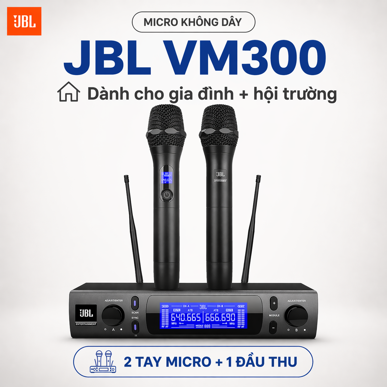 Micro không dây JBL VM300